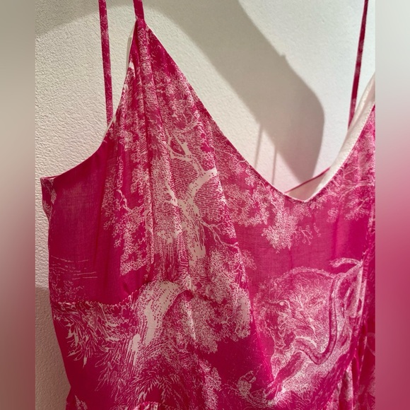 Dior Pink Midi Summer Dress - Picture 6 of 6